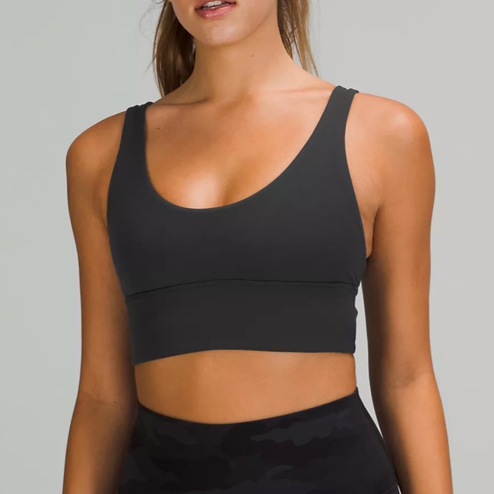lululemon Align™ Reversible Bra Black/Heritage 365 Camo Deep Coal Multi size 10